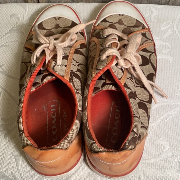 Coach Barrett Signature Sneakers Shoes - Picture 4 of 6